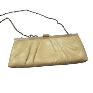 Jessica McClintock Gold Clutch